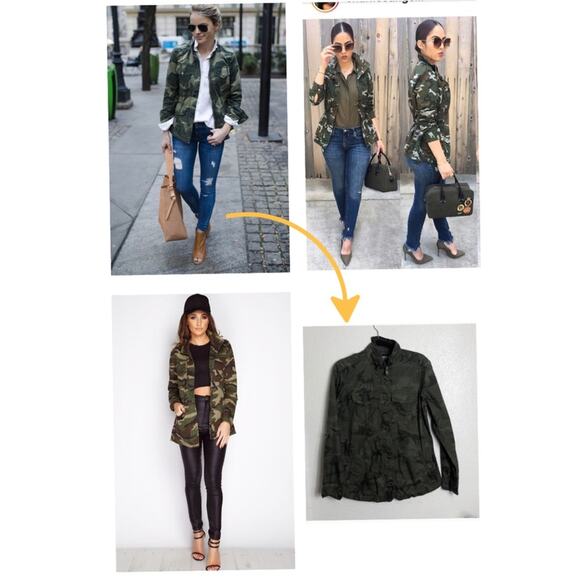 Buffalo David Bitton camouflage jacket neutral casual street wear size S - Picture 2 of 5